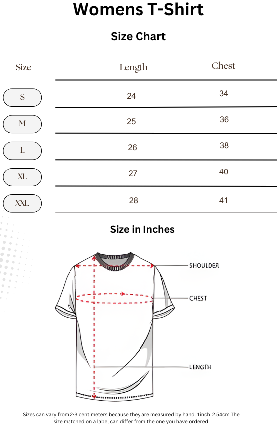 Womens Size Chart